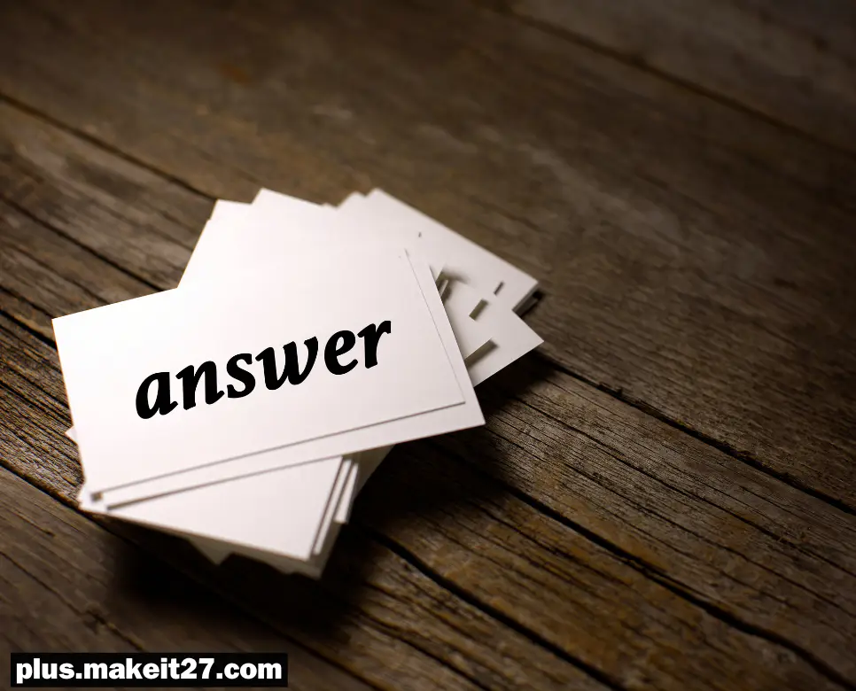 Answer