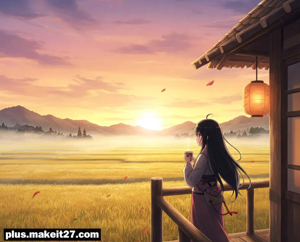 아사 뜻, 하루 뜻, 츠키 뜻: 일본어로 표현하는 시간과 자연 4 아사(あさ)