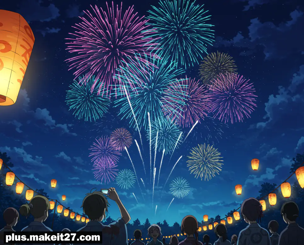 하나비 뜻, 사쿠라 뜻, 유키 뜻: 자연과 감성을 담은 일본어 단어 4 하나비