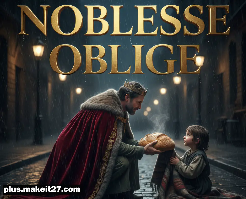 노블레스 오블리주 (Noblesse Oblige)