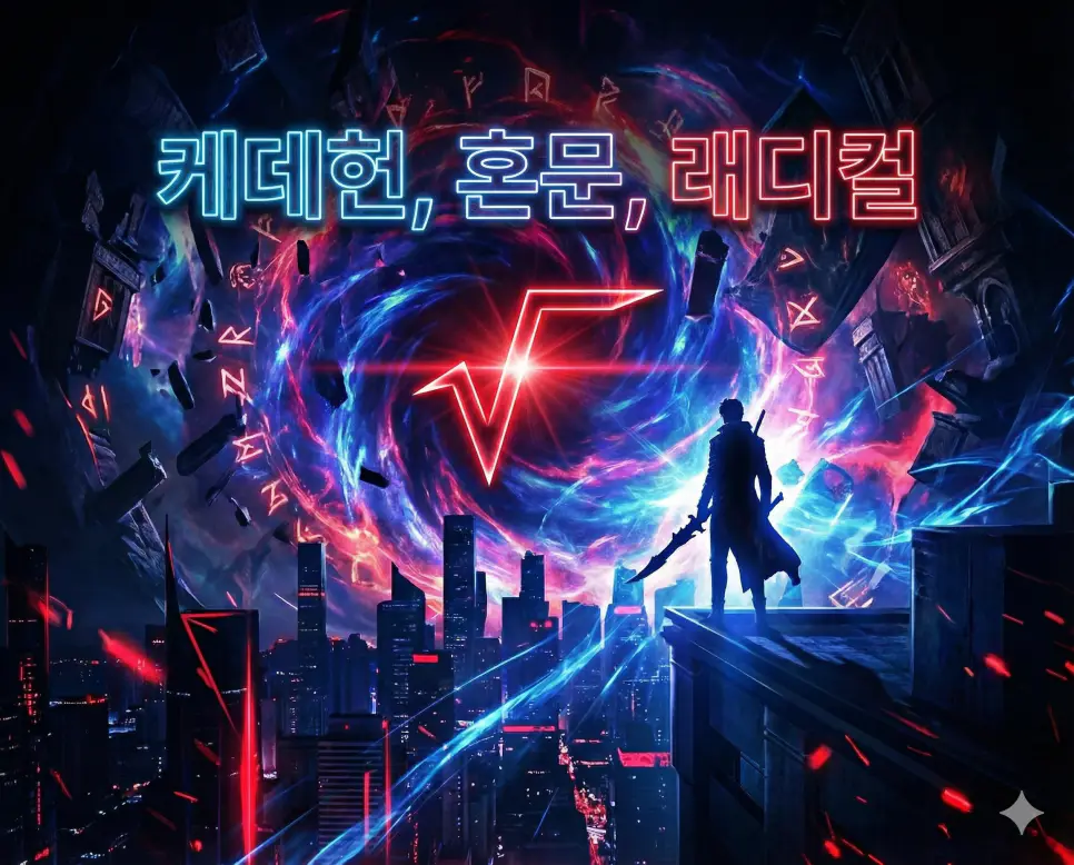 케데헌, 혼문, 래디컬의 의미를 하나로 담아낸 현대적 판타지 장르의 핵심 키워드 종합 이미지