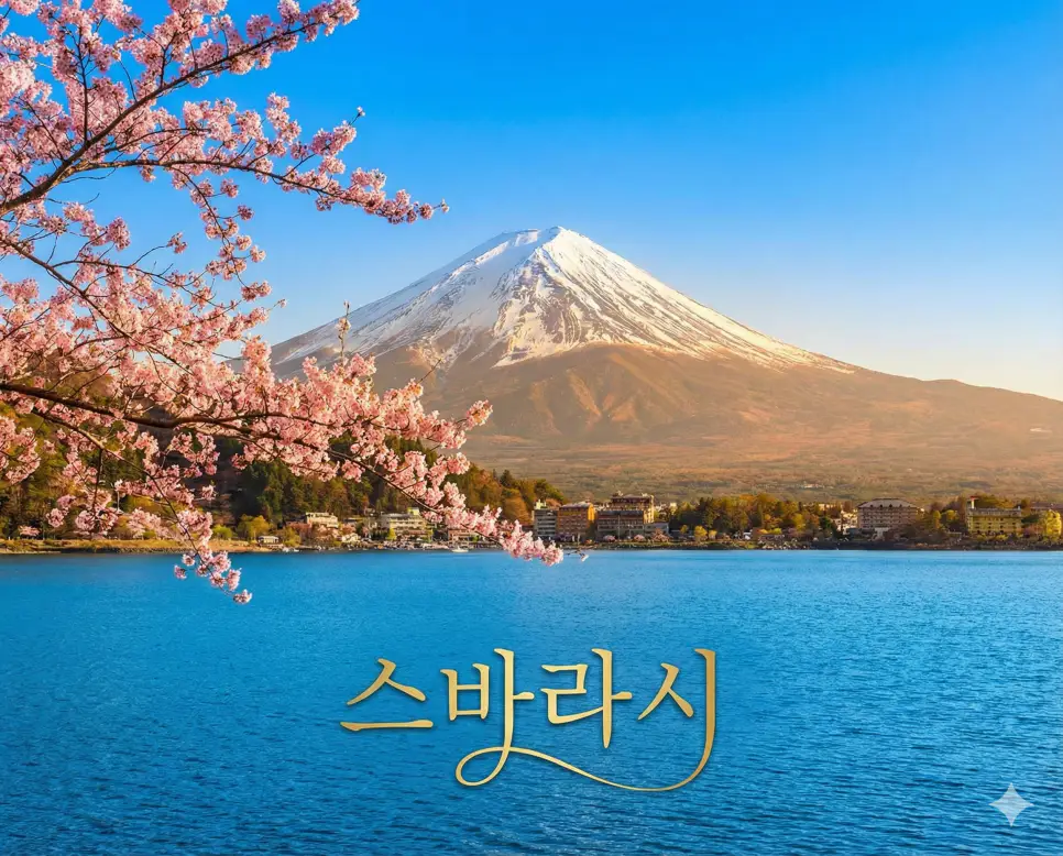 굉장하고 훌륭하다는 의미의 찬사 표현인 스바라시 뜻과 느낌을 잘 보여주는 아름답고 선명한 실사 사진입니다.