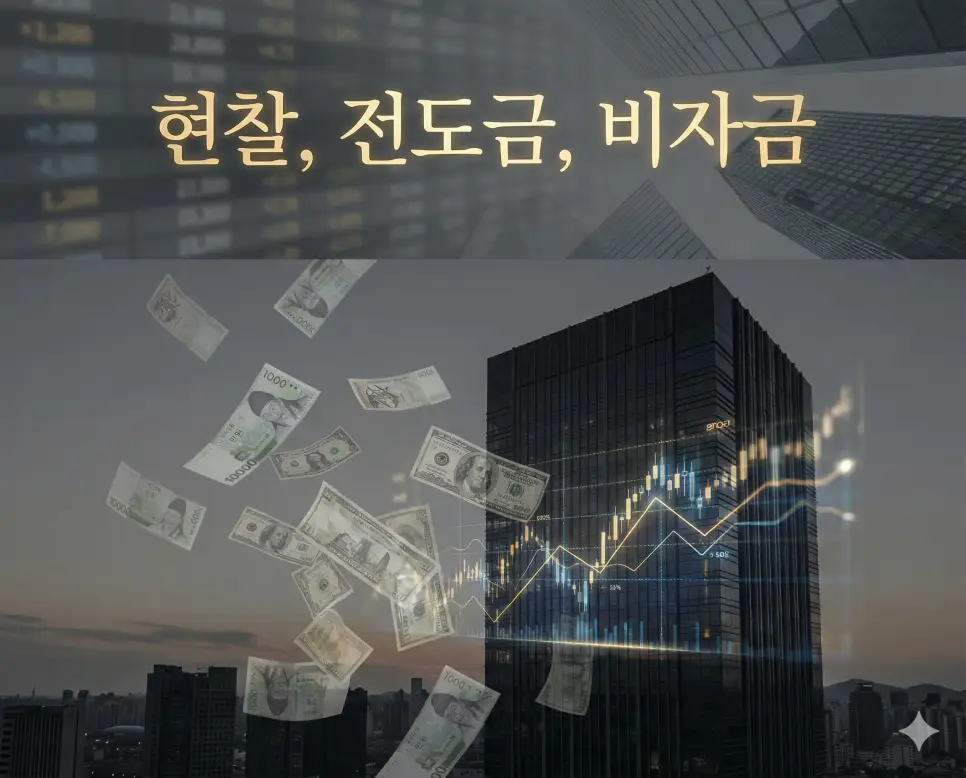 현찰, 전도금, 비자금의 개념을 비즈니스와 금융의 관점에서 하나로 담아낸 종합 가이드 이미지