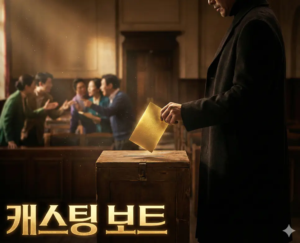 캐스팅 보트 뜻을 상징하는 팽팽한 대립 상황에서 결정을 짓는 결정적인 한 표의 무게감