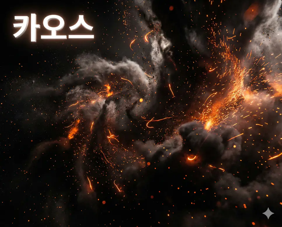 카오스 뜻, 코스모스 뜻, 유니버스 뜻: 혼돈에서 질서로 이어지는 우주의 법칙