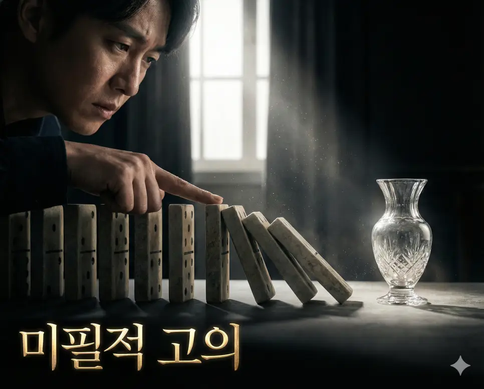 자신의 행위로 어떤 결과가 발생할 가능성을 인지하고도 이를 받아들인 심리 상태인 미필적 고의 이미지