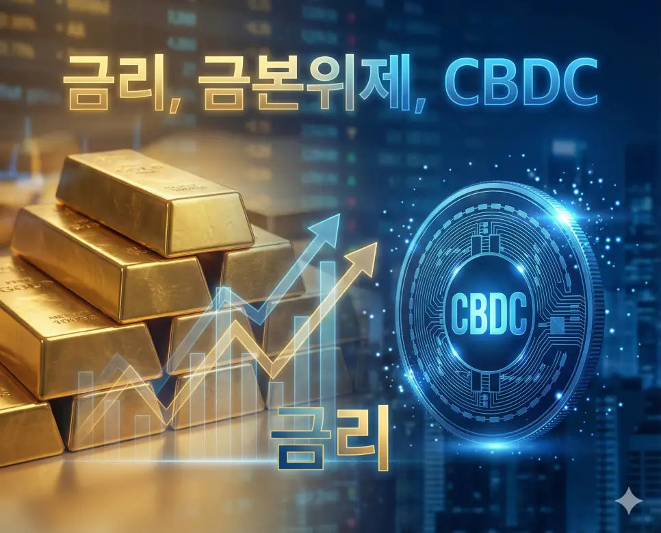 금리, 금본위제, CBDC의 의미를 하나로 담아낸 인류 화폐 역사의 진화와 경제 시스템 종합 이미지