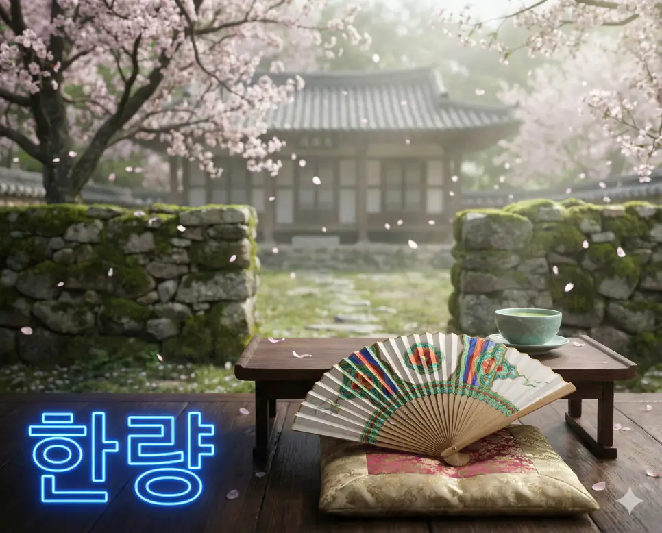 한량 뜻인 돈과 권력보다 풍류와 여유를 즐기는 인물을 상징하는 우아한 이미지