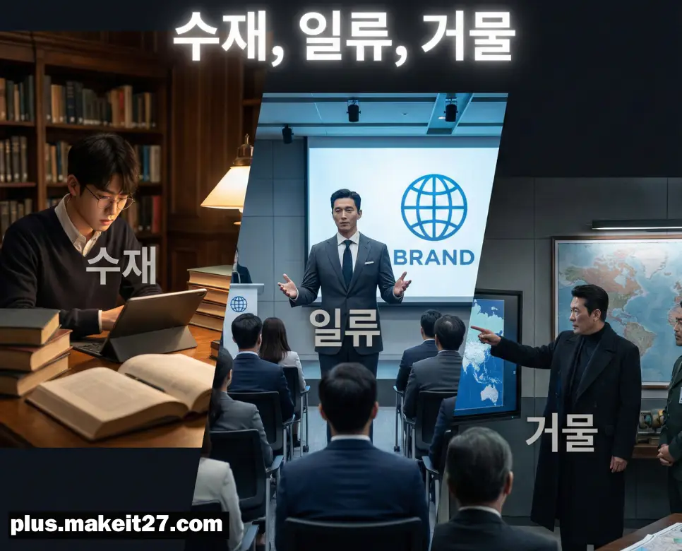 뛰어난 재능, 최고의 품격, 그리고 막강한 영향력을 가진 인물들을 한눈에 보여주는 종합 이미지