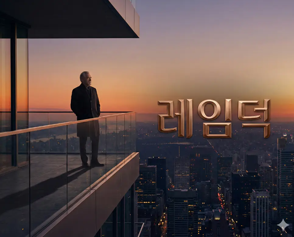 레임덕 뜻이 담긴 임기 말 권력의 흐름이 약해지는 순간을 상징적으로 표현한 가상 리더의 모습