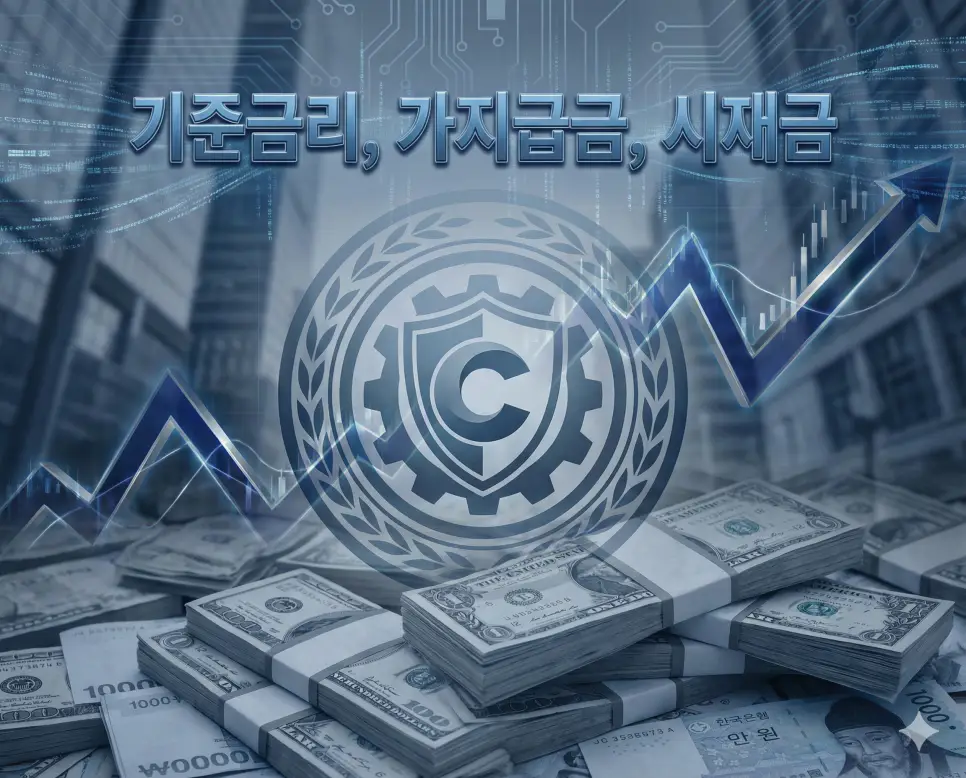 기준금리, 가지급금, 시재금의 경제적, 실무적 의미를 하나로 담아낸 금융 상식 종합 가이드 이미지