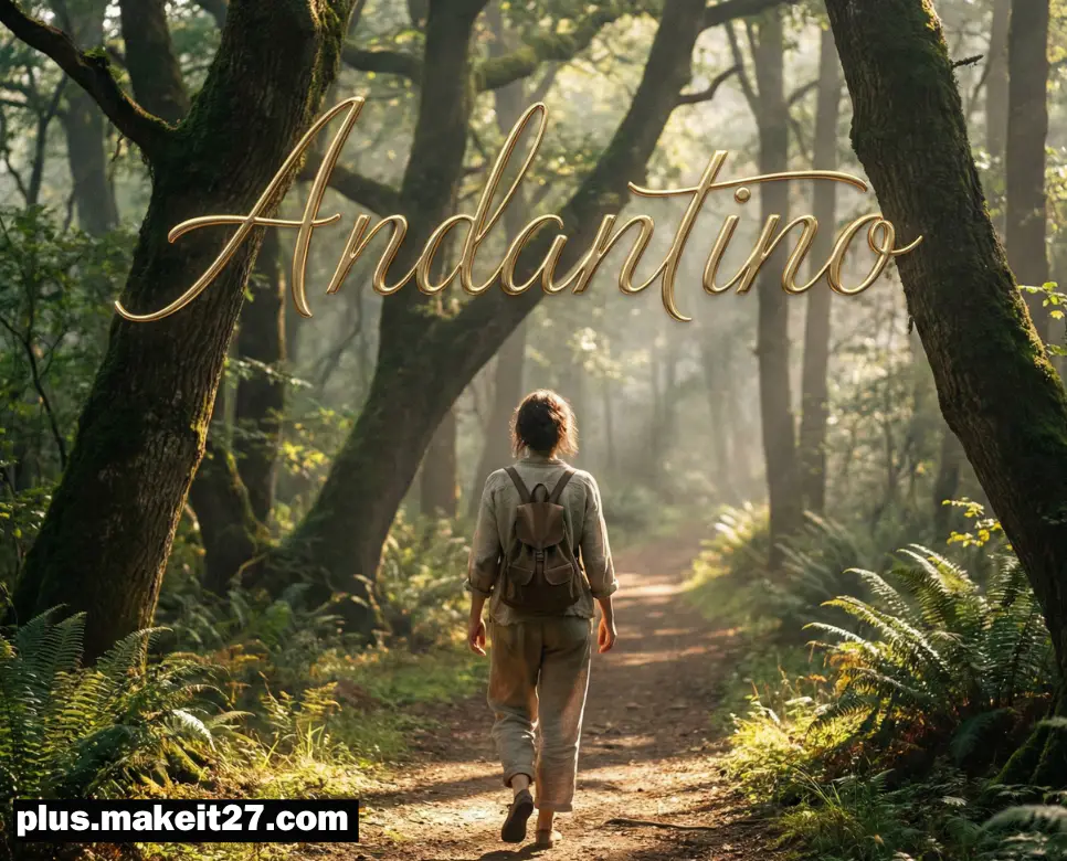 안단티노 (Andantino)