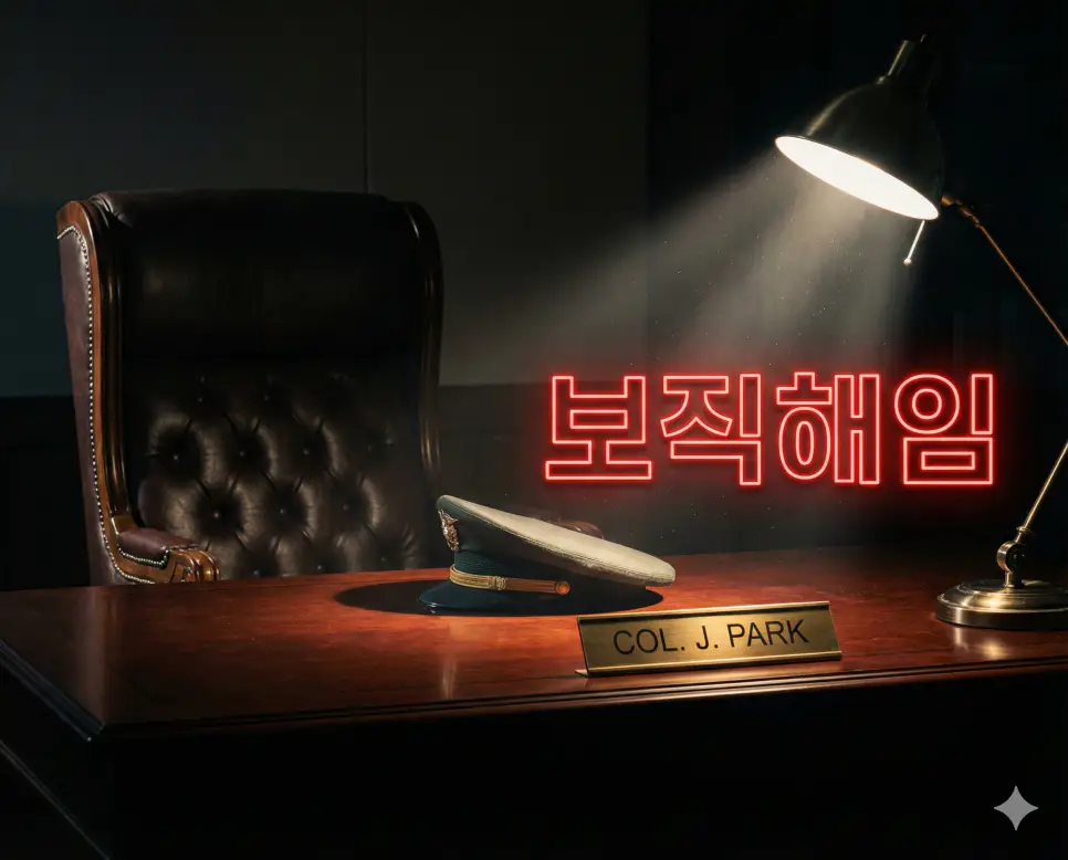 현재 맡고 있는 직무나 보직에서 물러나게 하는 징계 조치인 보직해임을 묘사한 이미지