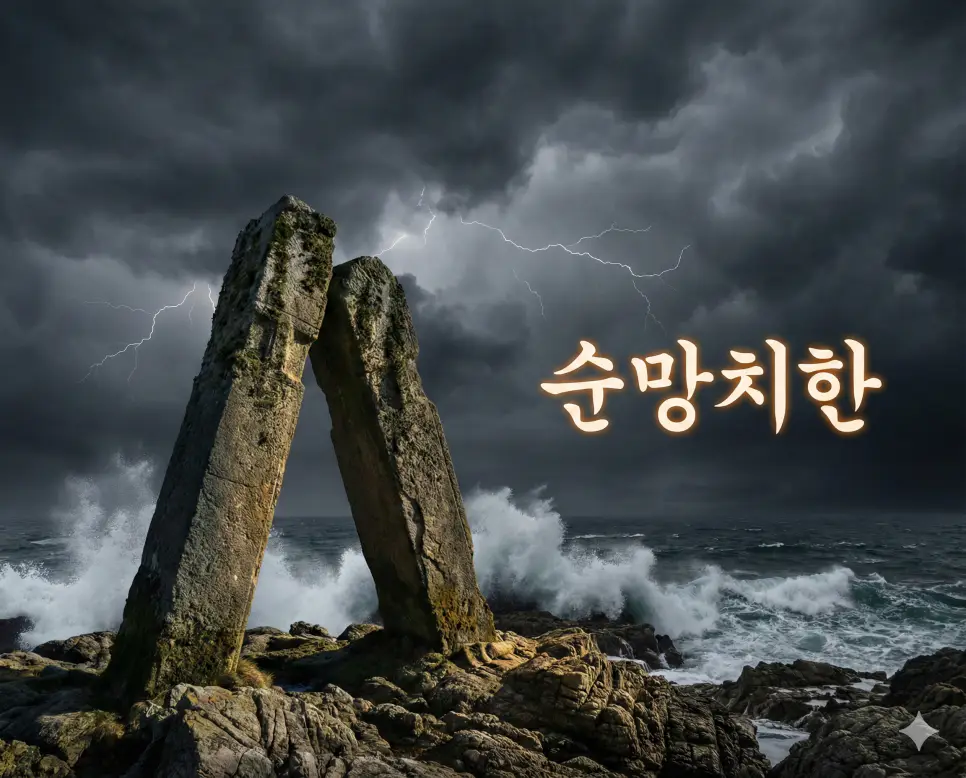 순망치한 뜻인 입술이 없으면 이가 시리다는 뜻으로, 가까운 사이의 한쪽이 망하면 다른 한쪽도 위태로워지는 관계를 시각화한 실사 이미지