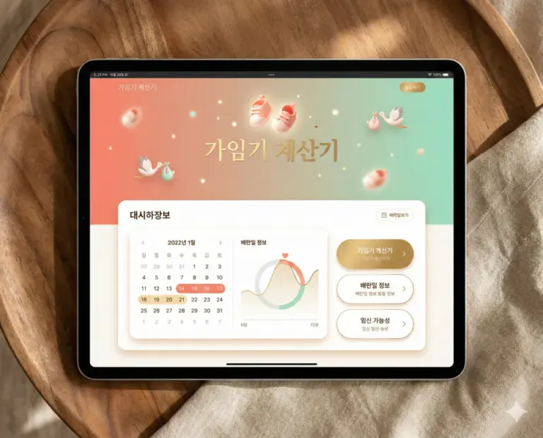 fertility window calculator premium coral ui