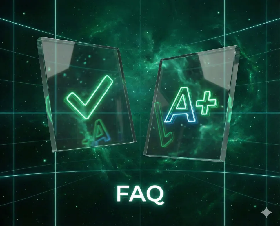 정확한 성적 산출 방법과 평점 평균 계산 원리가 담긴 성적 계산기 전용 FAQ 인포그래픽