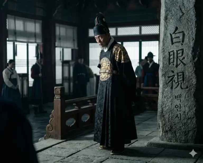 baegansi disdain cold eyes nobleman realistic