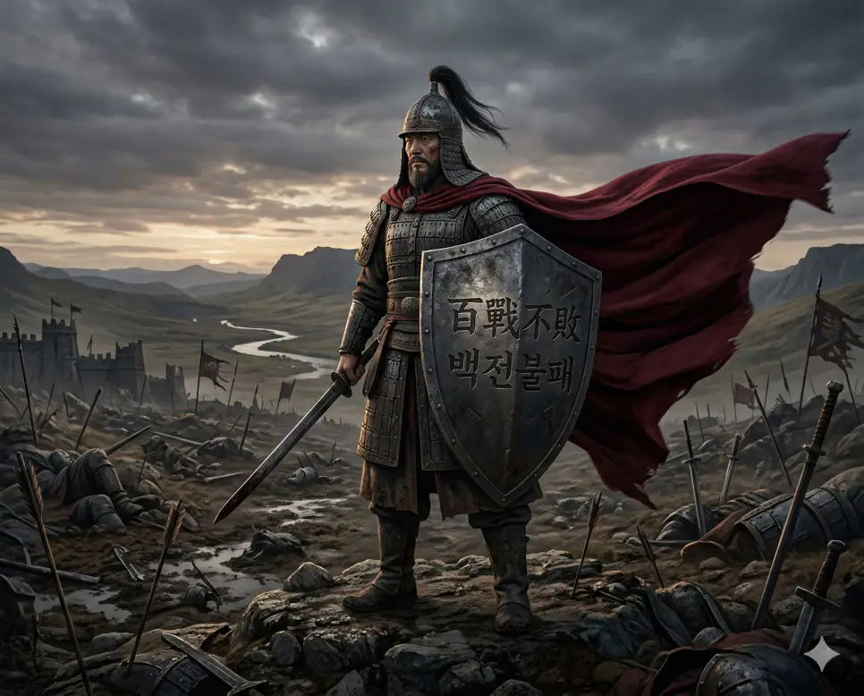 baekjeon bulpae undefeated warrior shield realistic
