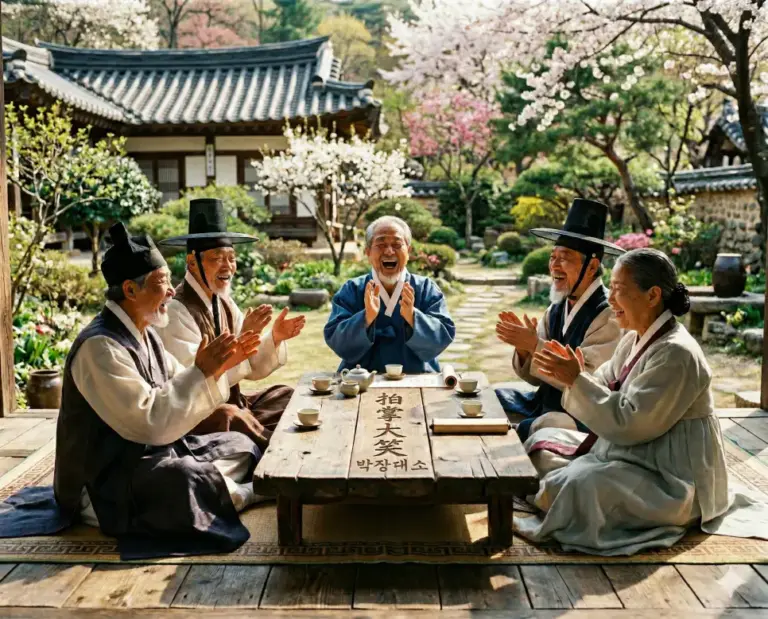 bakjang daeso scholars laughing garden realistic