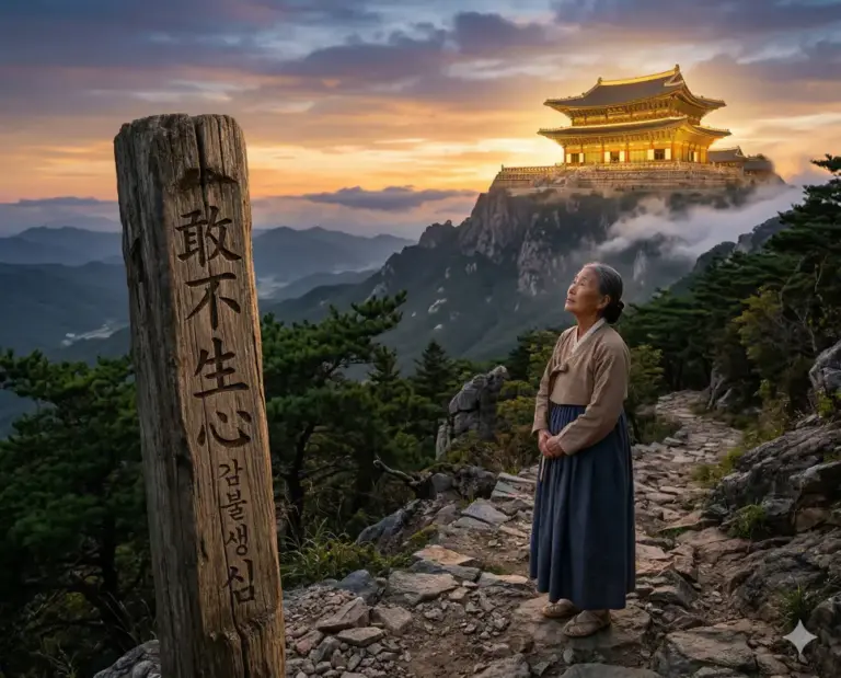 gam bul saeng sim mountain palace dream