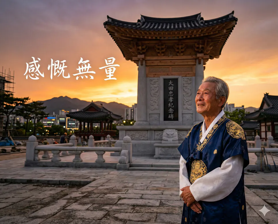 감개무량 뜻, 감언이설 뜻, 감지덕지 뜻: 감동과 유혹, 그리고 감사의 지혜 1 감개무량(感慨無量) 뜻 – 마음속에 느끼는 감정이 끝없음을 의미하며, 한자 '感慨無量'이 새겨진 감동적인 재회의 사실적 이미지