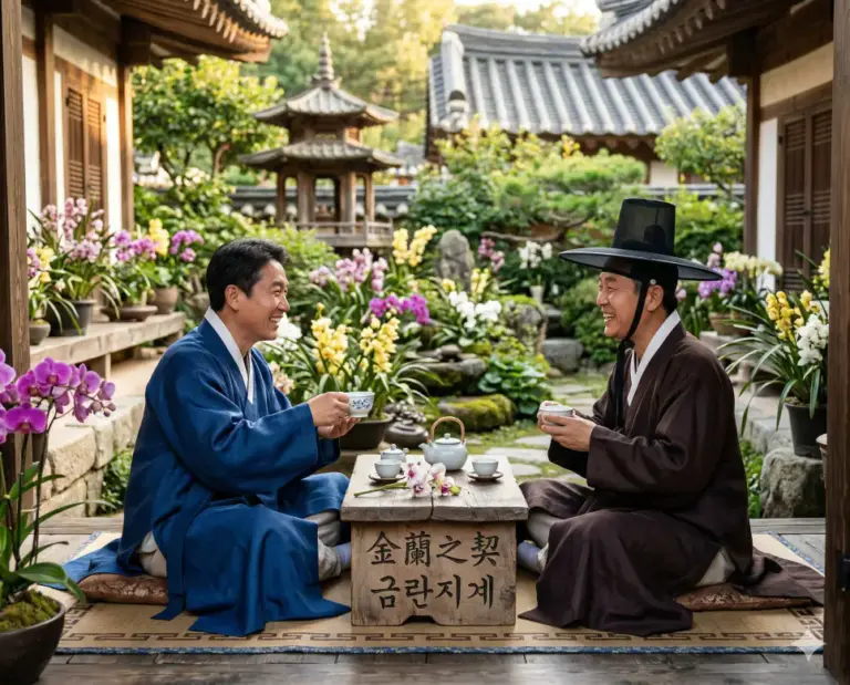 geumran jigye friends orchid garden bond realistic