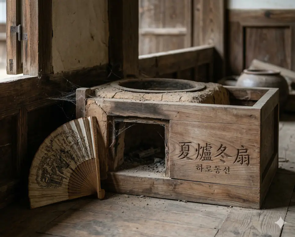필부지용 뜻, 필부필부 뜻, 하로동선 뜻: 진정한 용기와 평범한 삶, 시기를 놓친 지혜 정리 3 하로동선(夏爐冬扇) 뜻 – 여름의 화로와 겨울의 부채라는 뜻으로, 시기에 맞지 않아 쓸모없게 된 물건을 묘사한 사실적 이미지