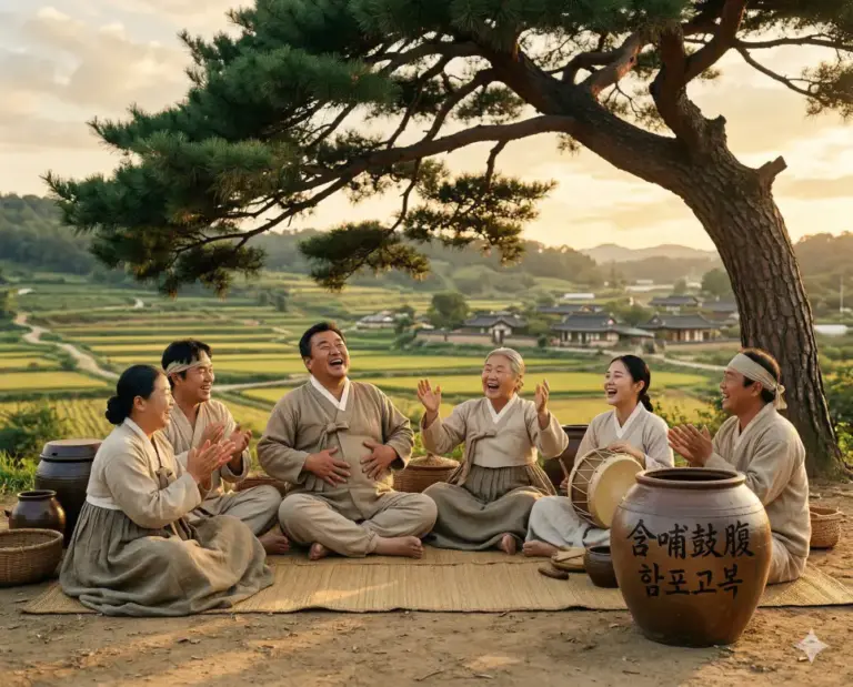 hampo gobok joyful peasants peace