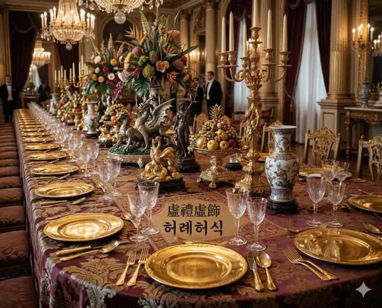 heorye heosik empty formality banquet