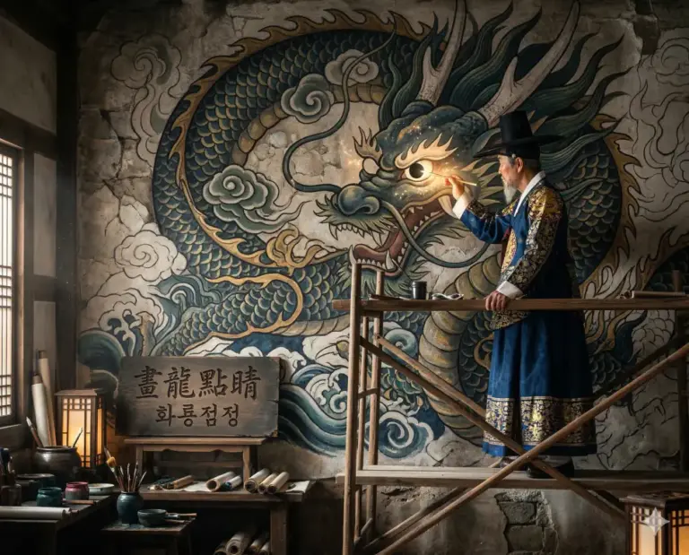hwaryong jeomjeong dragon eye pupil