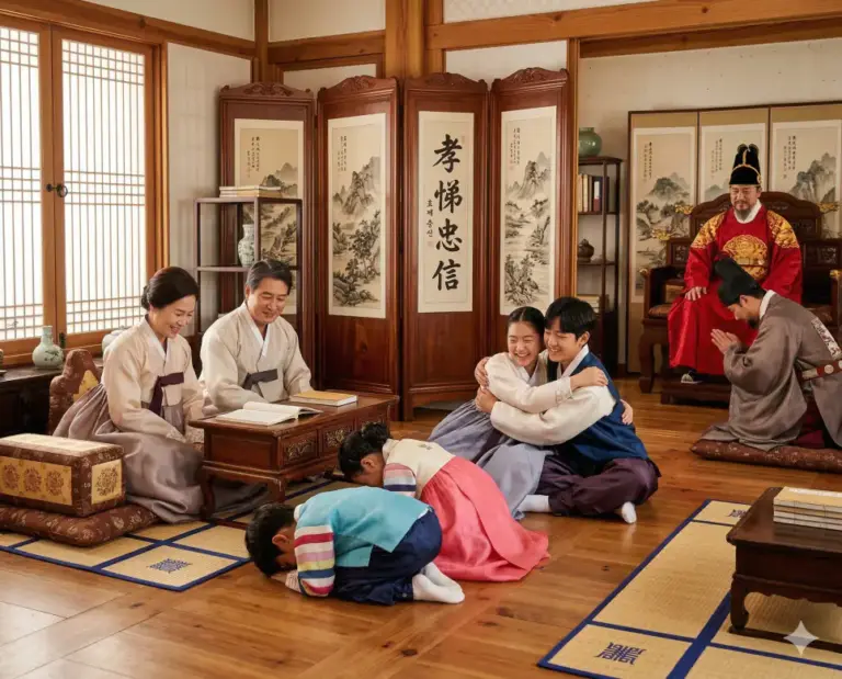 hyoje chungsin traditional family loyalty