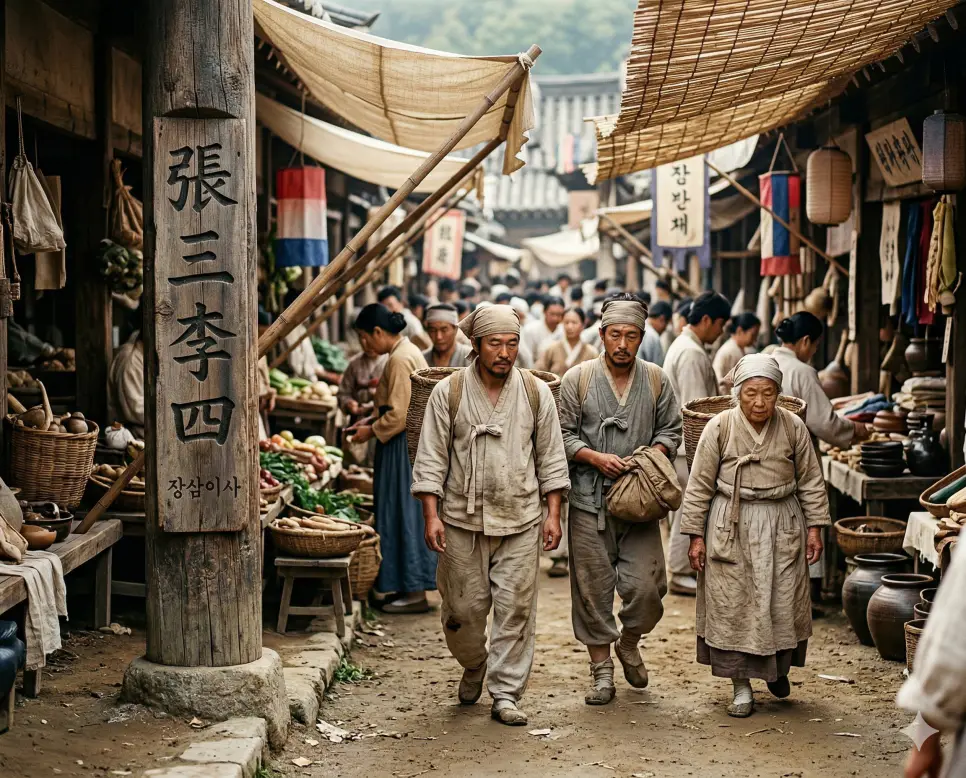 자화자찬 뜻, 작심삼일 뜻, 장삼이사 뜻: 자기 과시와 결심의 한계, 평범한 사람들의 지혜 3 장삼이사(張三李四) 뜻 – 장씨의 셋째 아들과 이씨의 넷째 아들이라는 뜻으로 평범한 사람들을 의미하며, 시장통을 지나는 행인들의 사실적인 이미지