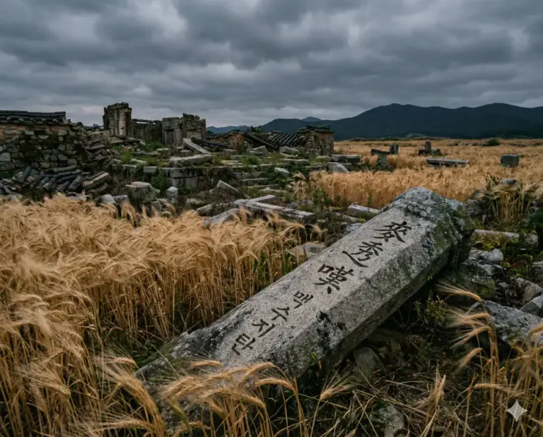 maeksu jitan barley field ruins sorrow realistic