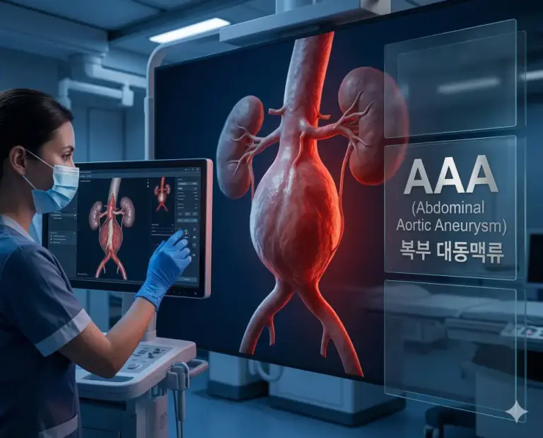 med aaa abdominal aortic aneurysm visualization