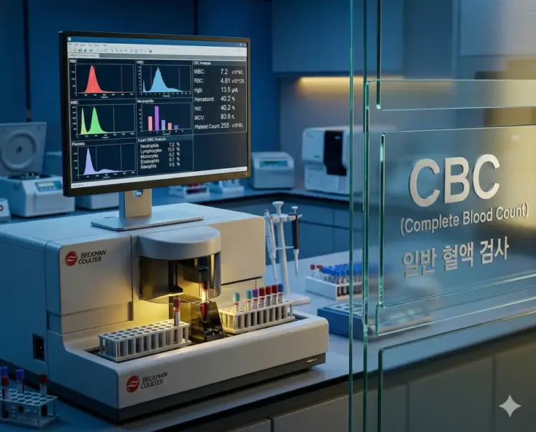 med cbc complete blood count hematology analyzer