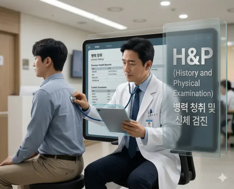 med hp history and physical examination consultation