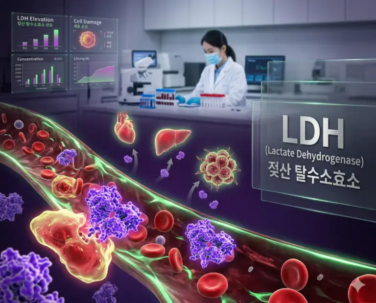 med ldh lactate dehydrogenase cell damage marker