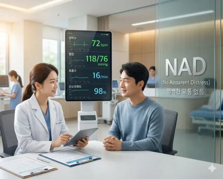med nad no apparent distress stable patient