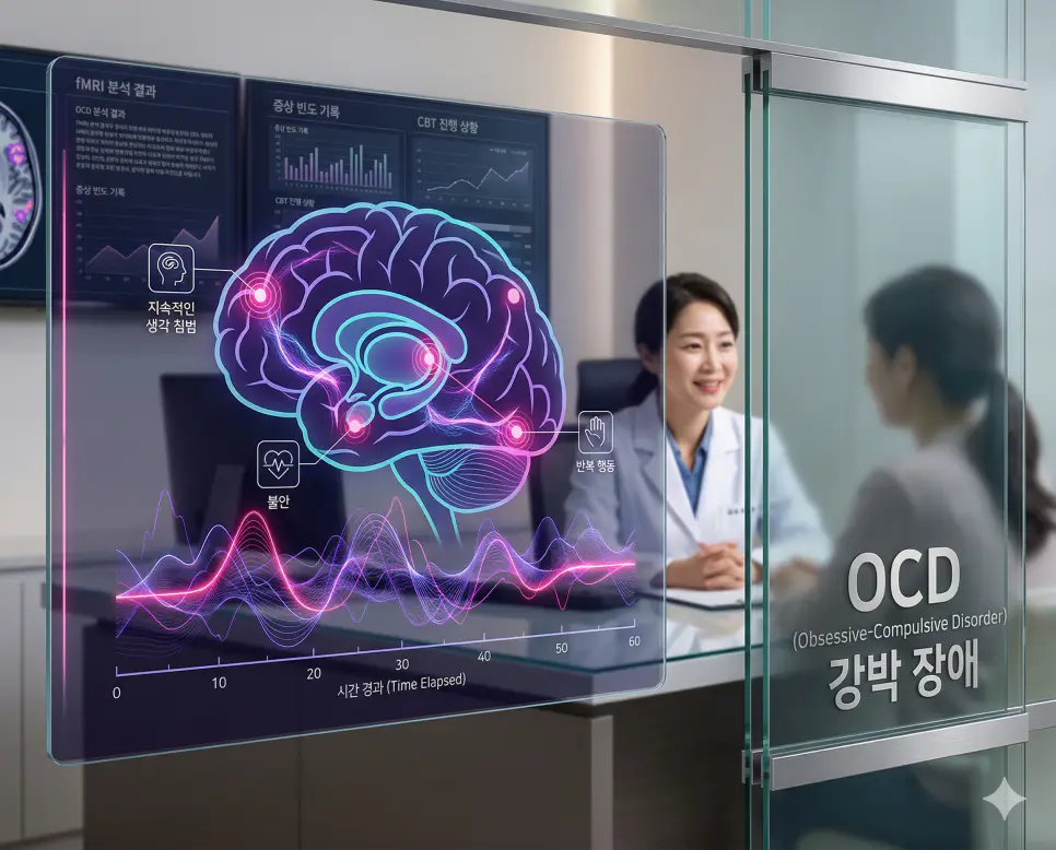 의학용어 OA, OB, OCD 완벽 가이드 3 med ocd obsessive compulsive disorder repetitive brain
