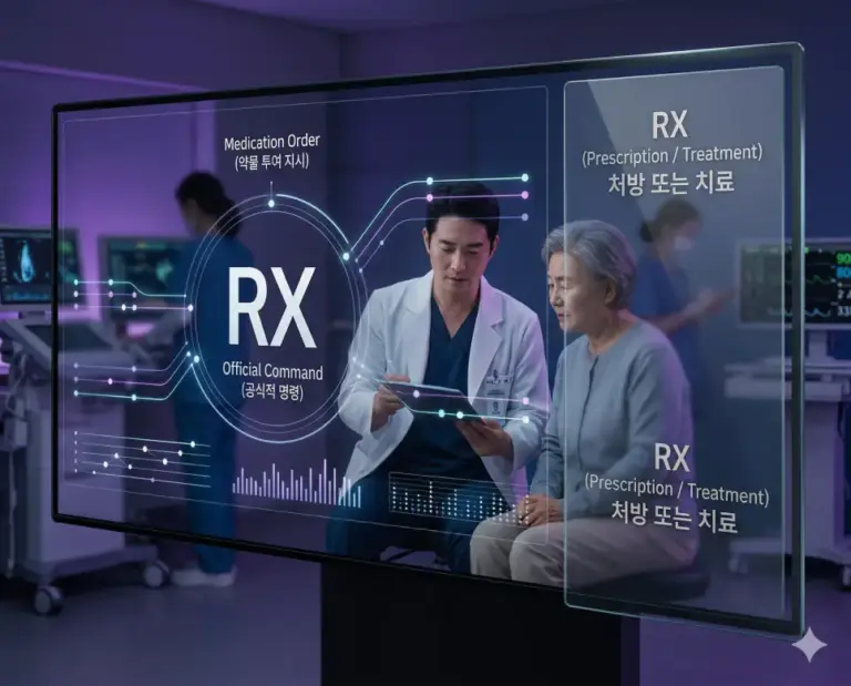 med terminology rx prescription treatment