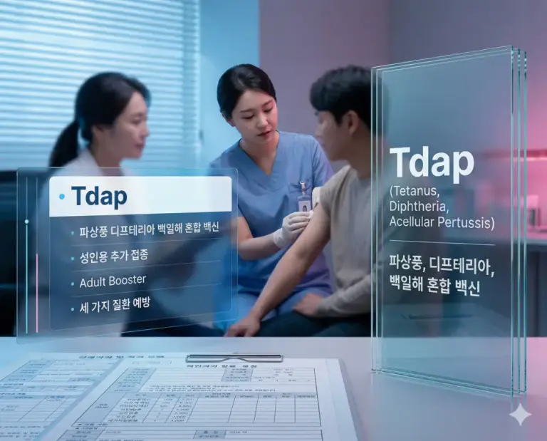 med terminology tdap tetanus diphtheria pertussis vaccine