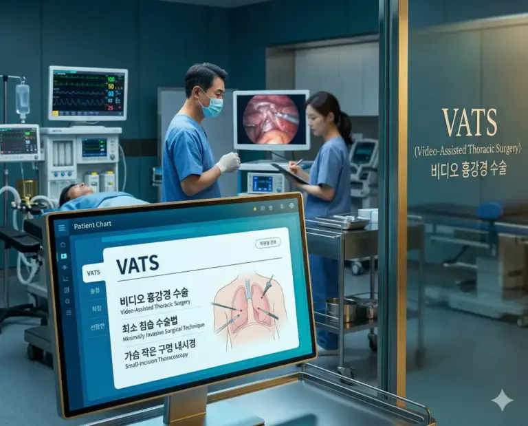 med terminology vats video assisted thoracic surgery