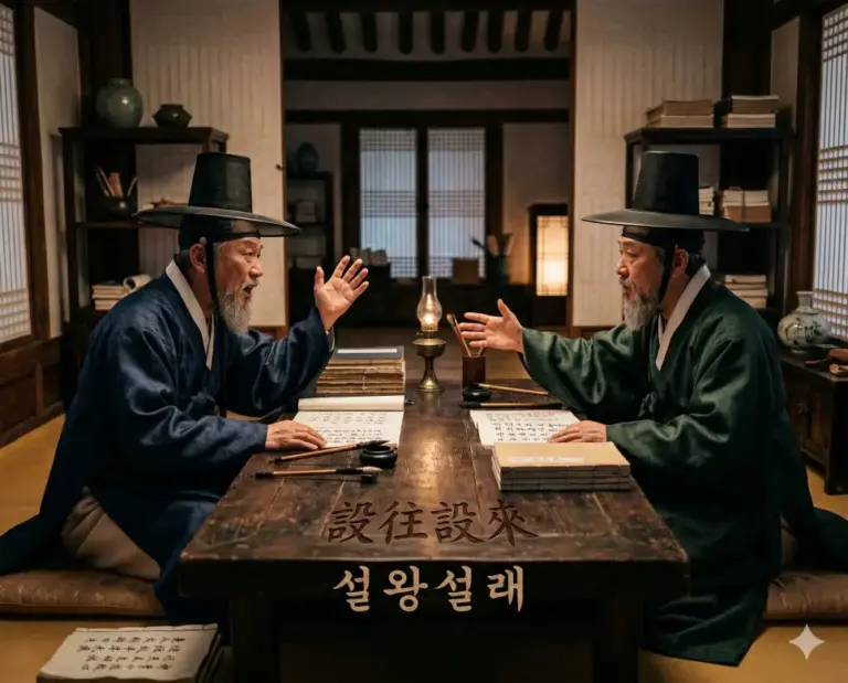 seolwang seollae scholars debate argument realistic
