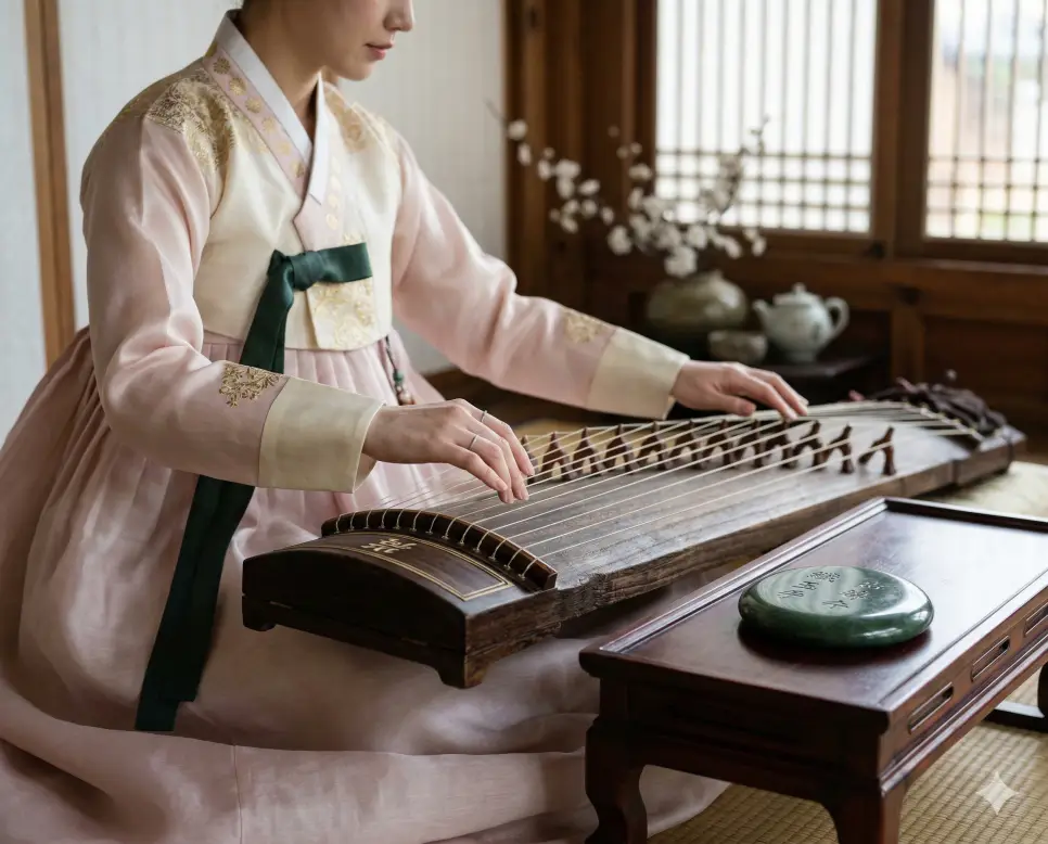 설왕설래 뜻, 섬섬옥수 뜻, 성동격서 뜻: 대화의 공방과 아름다운 자태, 전략적 기만의 지혜 정리 2 섬섬옥수(纖纖玉手) 뜻 – 가냘프고 옥처럼 아름다운 손을 의미하며, 정교하게 가야금을 연주하는 여인의 고운 손마디 사실적 이미지