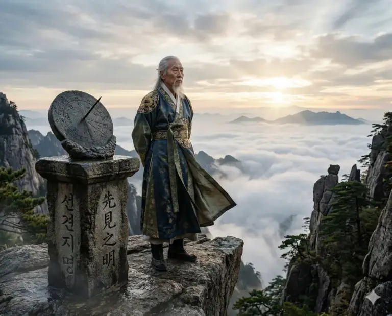 seongyeon jimyeong wise scholar cliff foresight realistic