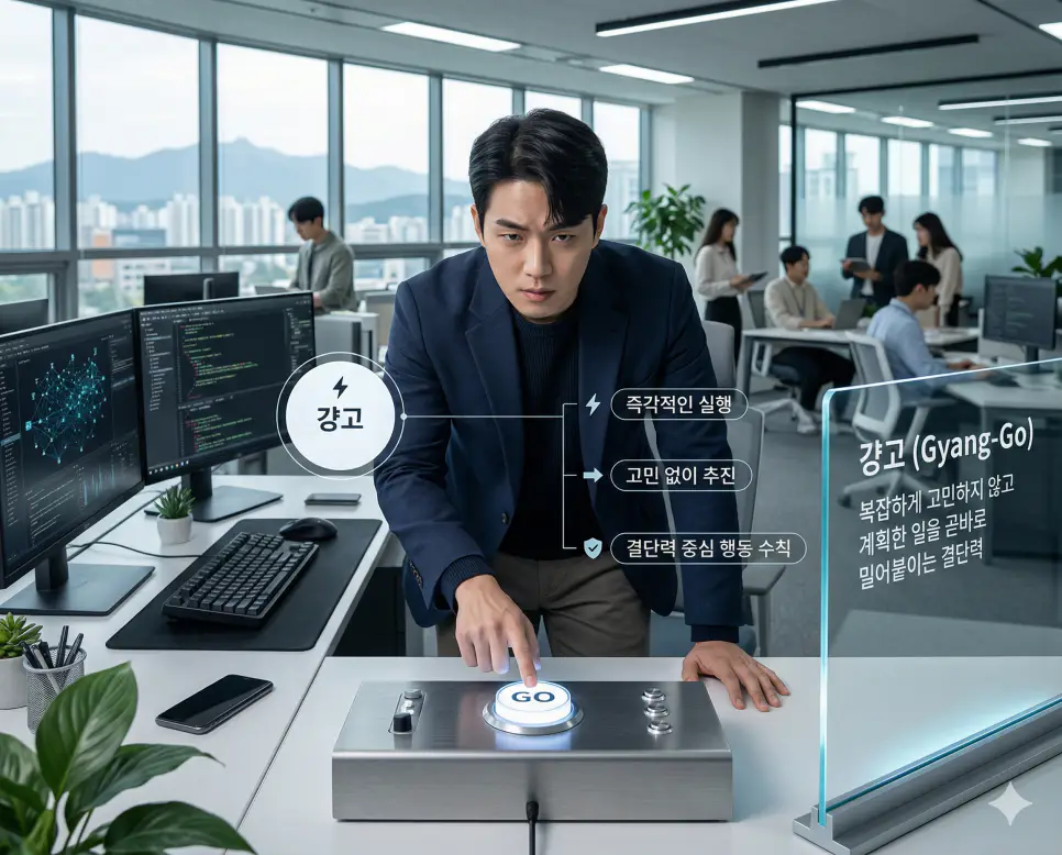 걍고 뜻, 개소름 뜻, 개이득 (ㄱㅇㄷ): 뜻: 즉각적인 실행과 극도의 전율 및 뜻밖의 횡재 완벽 정리 1 걍고 뜻을 통해 복잡하게 고민하지 않고 계획한 일을 곧바로 밀어붙이는 결단력 중심의 행동 관리 수칙을 시각화한 실사 이미지