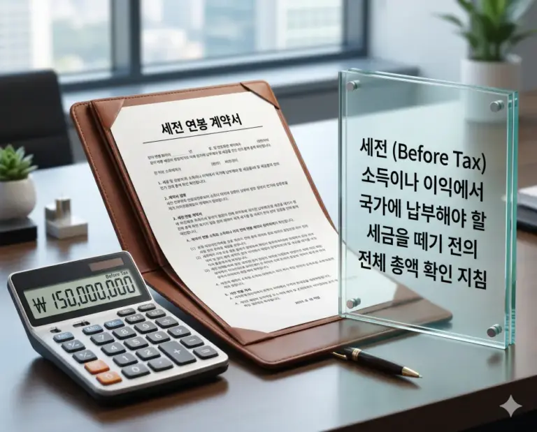 before tax gross salary contract
