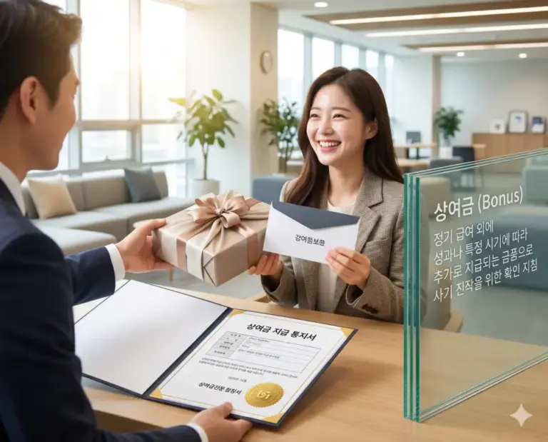 corporate bonus payment notification