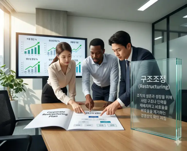 corporate restructuring efficiency plan