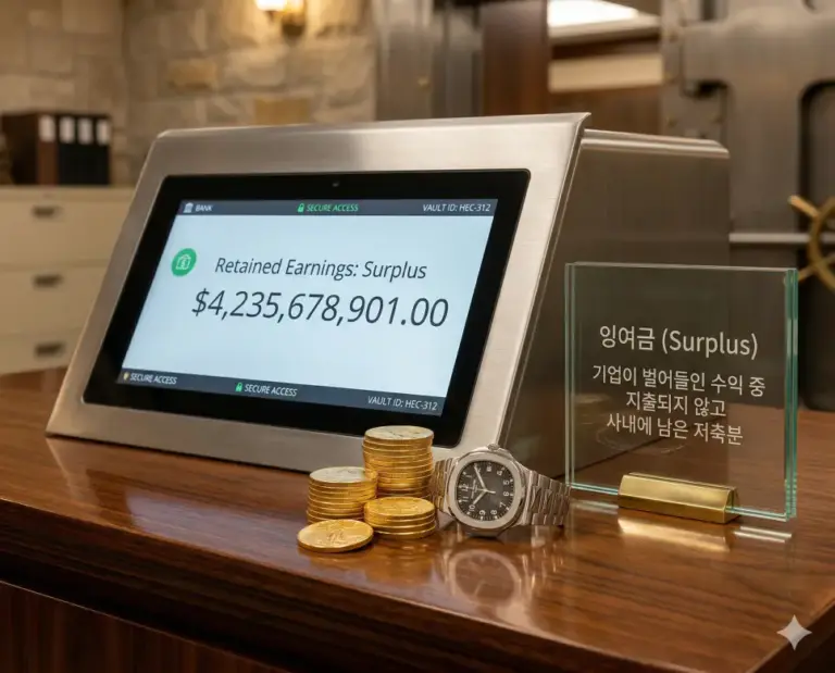 corporate retained earnings surplus